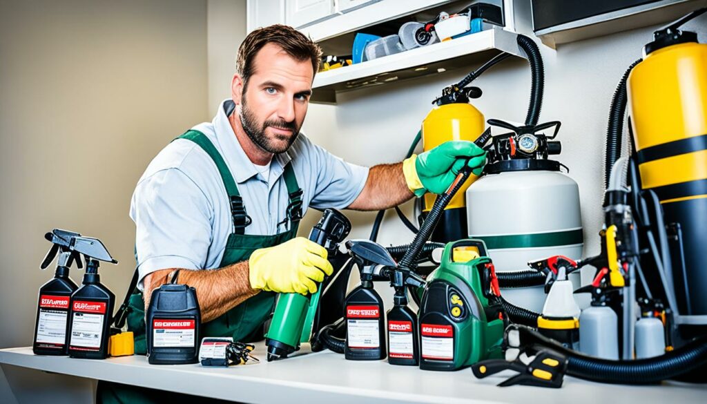 Arbeitsumfeld Schädlingsbekämpfung