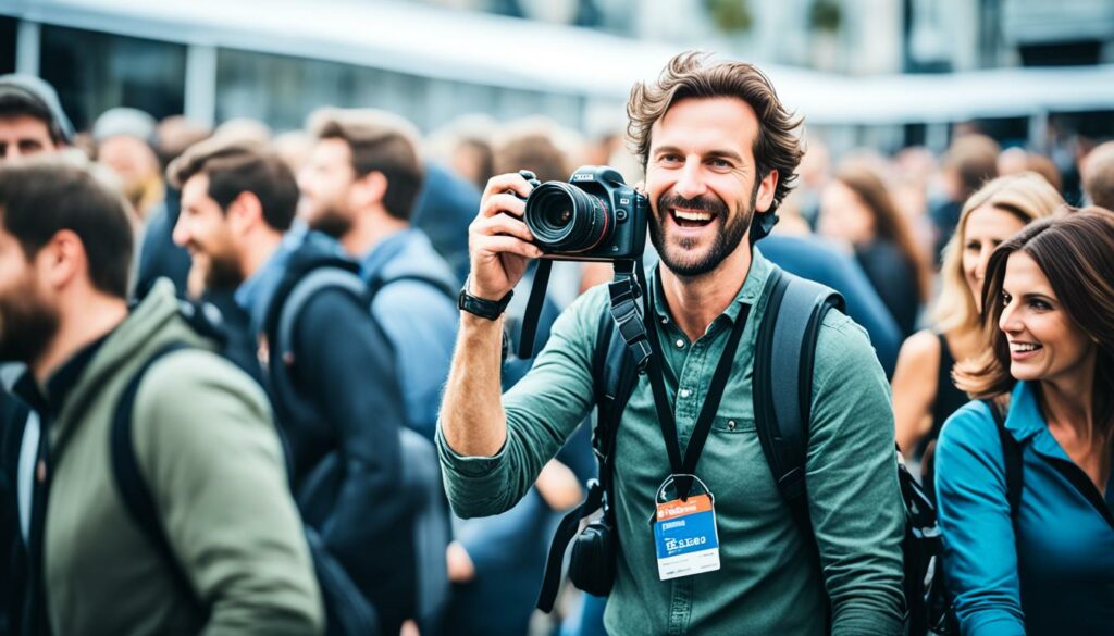 Fotografen Arbeitsalltag