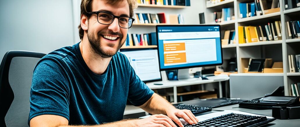 Maschinenschreiben am PC