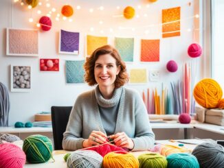 Modernes Stricken
